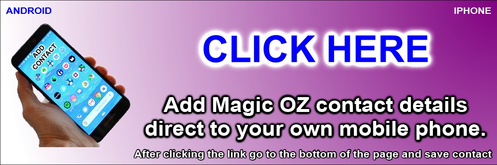 Contact Magic OZ Magician